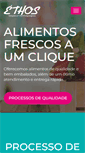 Mobile Screenshot of ethos-agro.com.br